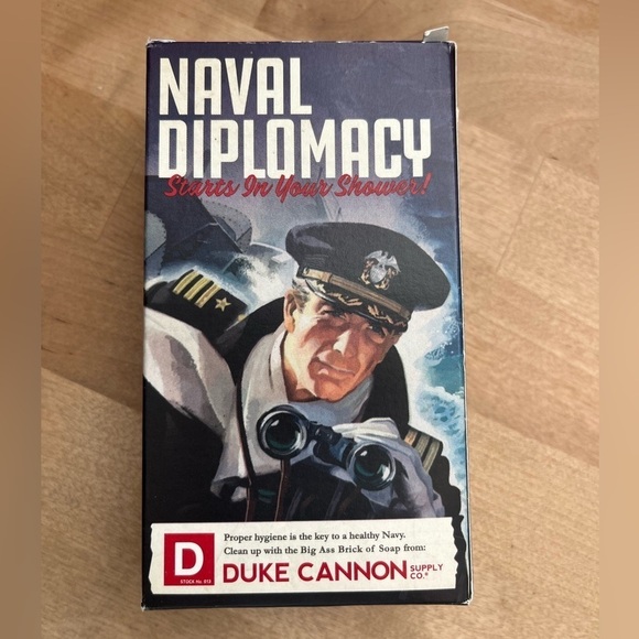 NIB Duke Cannon Supply Co. 10oz Big Ass Brick Of Soap- Naval Supremacy - Picture 2 of 9
